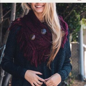 Infinity scarf two for one